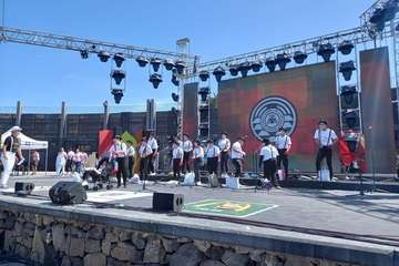 Carrera de Tacones del Carnaval de Telde 2023/TA e Ildefonso Rodríguez.